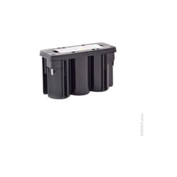 Batterie cyclon 0819-0012 Monobloc (d cell) 6V 2.5Ah F4.8 - Enersys