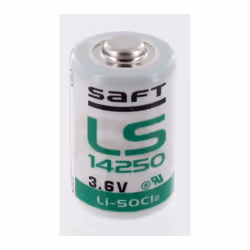 Description générale La pile Lithium 1/2 AA 3.6V Saft LS14250 est conçue pour offrir une performance fiable et durable. Avec  ...