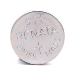Swatch Group - Pile bouton oxyde argent 371 1.55V 40mAh - Renata