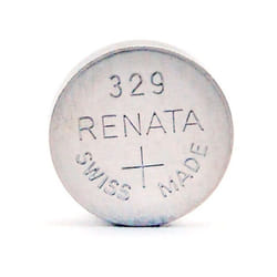 Swatch Group - Pile bouton oxyde argent 329 1.55V 37mAh - Renata