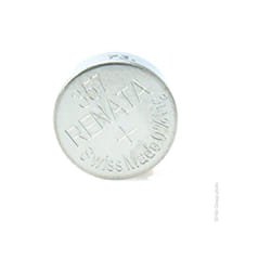Swatch Group - Pile bouton oxyde argent 357 1.55V 190mAh - Renata