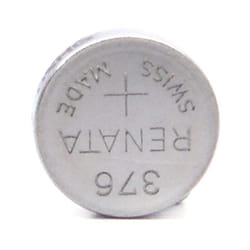 Swatch Group - Pile bouton oxyde argent 376 1.55V 27mAh - Renata