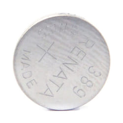 Swatch Group - Pile bouton oxyde argent 389 1.55V 80mAh - Renata