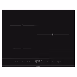 De Dietrich DTRI432B, Noir, Intégré, 65 cm, Plaque avec zone à induction, Verre-céramique, 3 zone(s)