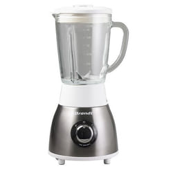 Brandt BLE615EG blender 1,5 L Mélangeur de table 600 W Acier inoxydable, Transparent, Blanc