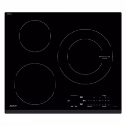 Sauter SPI4362B, Noir, Intégré, Plaque avec zone à induction, Verre-céramique, 3 zone(s), 3 zone(s)