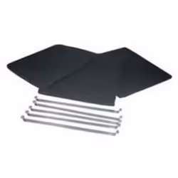 Kit de 3 filtres charbon pour hotte DE DIETRICH, SAUTER, BRANDT Kit filtres AK520AE1 Dimensions unitaires : 276x204mm 74X9560 ...