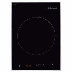 De Dietrich DTI731X, Noir, Intégré, Plaque avec zone à induction, 1 zone(s), 1 zone(s), Extra large