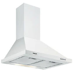 Brandt AD1006W hotte Montée au mur Blanc 600 m³/h