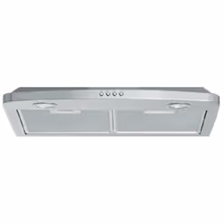 Brandt AD1046X hotte Montée au mur Argent 600 m³/h