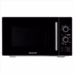 Brandt SM2602B, Comptoir, 26 L, 900 W, Rotatif, Noir, Vers le haut