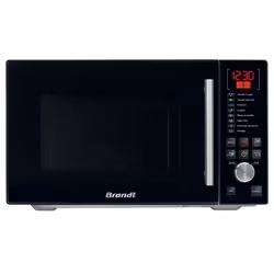 Brandt GE2607B, Comptoir, Micro-ondes grill, 26 L, 900 W, Écran integré, LED