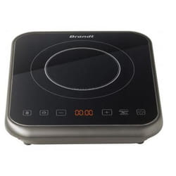 Brandt TI1FSOFT plaque Noir Comptoir Plaque avec zone à induction 1 zone(s)