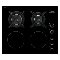 Sauter SPI6414BM plaque Noir Intégré Combi 4 zone(s)
