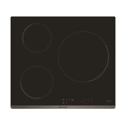 Brandt BPI6314B Noir Intégré 60 cm Plaque avec zone à induction 3 zone(s)
