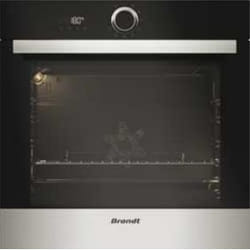 Brandt BXP5531X four 73 L 3385 W A+ Noir, Acier inoxydable