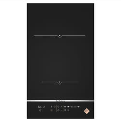 De Dietrich DPI7360X plaque Noir, Acier inoxydable Intégré Plaque avec zone à induction 2 zone(s)