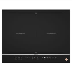 De Dietrich DPI7689XP plaque Noir, Acier inoxydable Intégré Plaque avec zone à induction 4 zone(s)