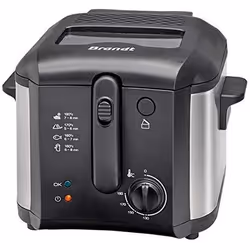Brandt FRI30X, Friteuse, 2,5 L, 0,9 kg, 130 °C, 190 °C, Unique