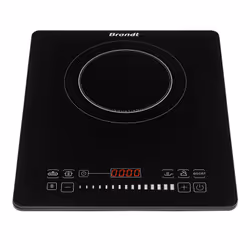 Brandt TI1SLIM, Noir, Comptoir, Plaque avec zone à induction, 1 zone(s), 1 zone(s), Régulier