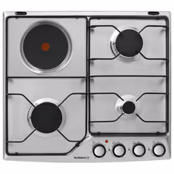 De Dietrich DPE7610XM, Acier inoxydable, Intégré, Combi, Acier inoxydable, 4 zone(s), 3 zone(s)