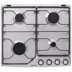 De Dietrich DPE7610X, Acier inoxydable, Intégré, Gaz, Acier inoxydable, 4 zone(s), 4 zone(s)