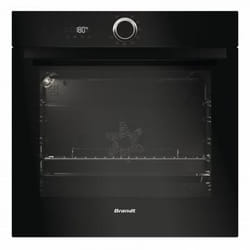 Four électrique encastrable - Pyrolyse - Chaleur tournante pulsée - BRANDT BXP5560B - Noir - 73L - A+