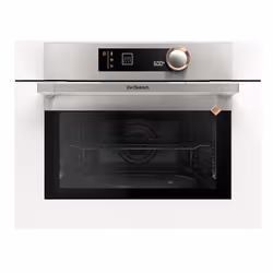 De Dietrich DKE7335W, Intégré, Micro-onde combiné, 40 L, 1650 W, Boutons, Acier inoxydable