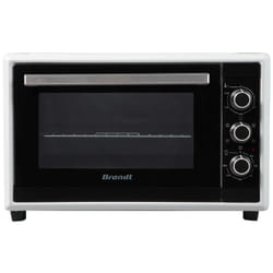 Brandt FC55MUW Grille-pain four 55 L 2200 W Noir, Acier inoxydable Grill