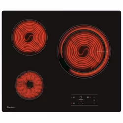 Sauter SPV4530B, Noir, Intégré, Céramique, Verre-céramique, 3 zone(s), 3 zone(s)