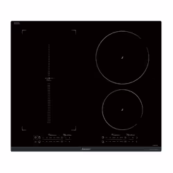 Sauter SPI9647B, Noir, Intégré, 60 cm, Plaque avec zone à induction, Verre-céramique, 4 zone(s)