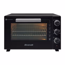 Brandt FC609MUB, Moyenne, Four électrique, 60 L, 2200 W, 2000 W, 0 - 230 °C