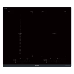 Sauter SPI9649B, Noir, Intégré, 60 cm, Plaque avec zone à induction, Vitrocéramique, 4 zone(s)