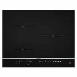De Dietrich DPI7570XT, Noir, Intégré, 65 cm, Plaque avec zone à induction, Verre-céramique, 3 zone(s)