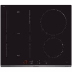 Brandt BPI6428UB, Noir, Intégré, 60 cm, Plaque avec zone à induction, Verre, 4 zone(s)