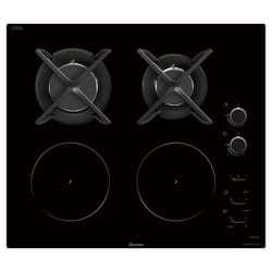 Sauter SPI9602BM plaque Noir Intégré 60 cm Combi 4 zone(s)