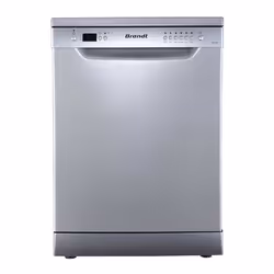 Brandt DFP127ADS, Pose libre, Taille maximum (60 cm), Argent, Argent, Boutons, 1,35 m