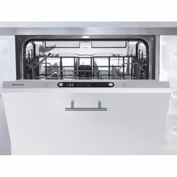Brandt DWJ127DS, Entièrement intégré, Taille maximum (60 cm), 25 cm, 30 cm, Polypropylène/ inox, 12 couverts