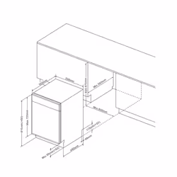 De Dietrich DCJ422DQX Lave-vaisselle Entièrement intégré 14 couverts C - Vue supplémentaire 6