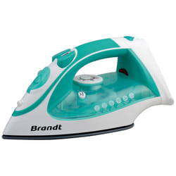 Brandt BFV10G fer à repasser Fer à vapeur Semelle en céramique 2200 W Vert, Blanc