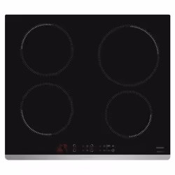 Brandt BPI1641UX, Noir, Intégré, 60 cm, Plaque avec zone à induction, 4 zone(s), 4 zone(s)