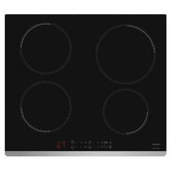 Brandt BPI1641UX plaque Noir Intégré 60 cm Plaque avec zone à induction 4 zone(s)