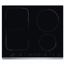 Brandt BPI164HUX, Noir, Intégré, 56 cm, Plaque avec zone à induction, Verre-céramique, 3 zone(s)