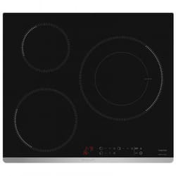 Brandt BPI1639KX plaque Noir Intégré 60 cm Plaque avec zone à induction 3 zone(s)