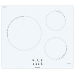 Brandt BPI6364W plaque Blanc Intégré 59 cm Plaque avec zone à induction 3 zone(s)