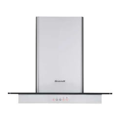 Brandt BHB1644IX hotte Montée au mur Acier inoxydable 552 m³/h A+