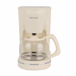 Brandt CAF125C, Machine à café filtre, 1,25 L, Café moulu, 870 W, Beige