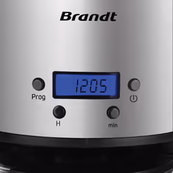 Brandt CAF1512V machine à café Semi-automatique Machine à café filtre 1,5 L