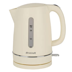 Brandt BO1702C bouilloire 1,7 L 2200 W Beige