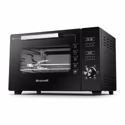 Brandt - FC406MHB - Mini four 40L - Dimensions plat : 2938 cm - Réglage de la température: 40 a 220